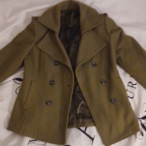 Sisley Women's Tan Peacoat